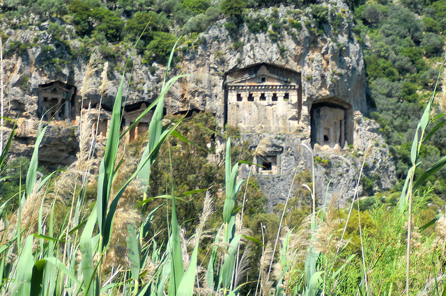 Lycian Rock Tombs - just one of the must visit attractions in Dalaman, Turkey