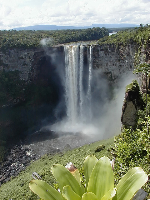 Kaieteur Falls is one of the more spectacular of the top things to do in Guyana