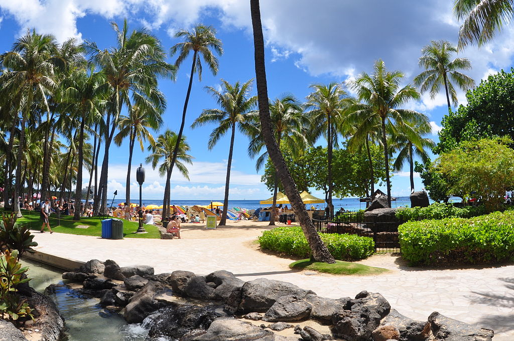 Hawaii is one of the most relaxing spa destinations around the world ... photo by CC user WPPilot on wikimedia commons