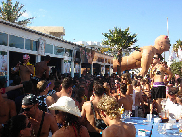best places to party in Europe, Ibiza, Spain